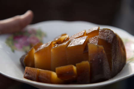 cooked sugar beet background.の写真素材