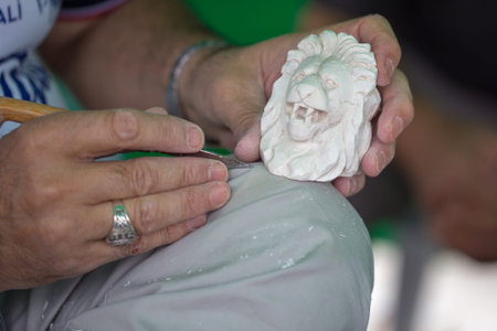 meerschaum pipe and trinkets made eskiÅŸehir turkey