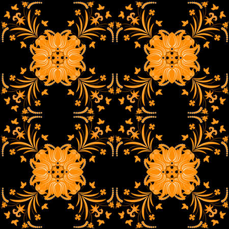 Seamless ornament vector pattern for designのイラスト素材