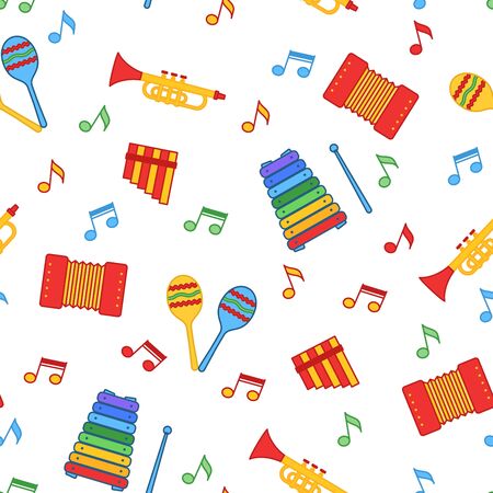 Seamless children's background. Seamless vector illustration. Cute seamless pattern with elements for design, packaging, printing, textile, design websites, flyers and advertising leafletsのイラスト素材