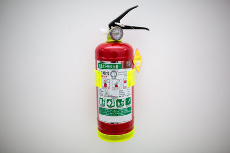 Fire extinguishingのeditorial素材