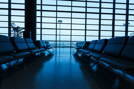 Airport building in Shanghaiのeditorial素材