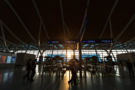 Shanghai Airportのeditorial素材