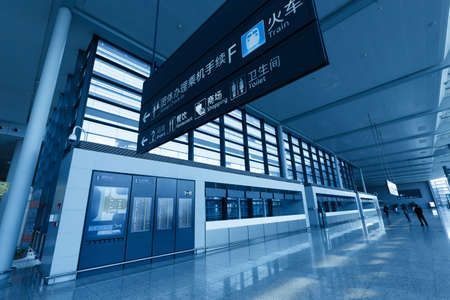 Inside the airportのeditorial素材