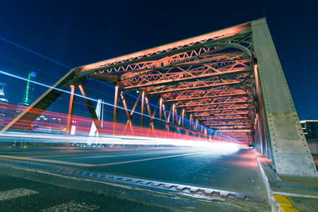 Shanghai, waibaidu bridgeのeditorial素材