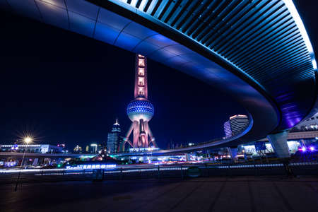 Shanghai sceneryのeditorial素材