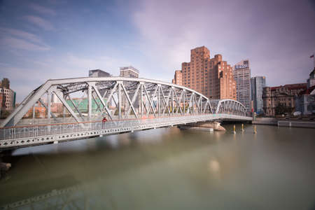 Shanghai garden bridgeのeditorial素材