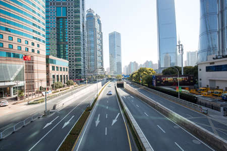 Urban roadのeditorial素材