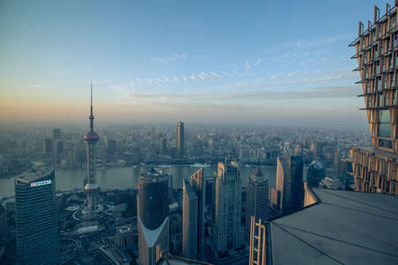 Shanghai sceneryのeditorial素材