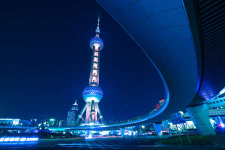 Shanghai sceneryのeditorial素材