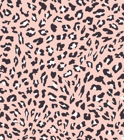 leopard seamless pattern design . vector illustration backgroundのイラスト素材