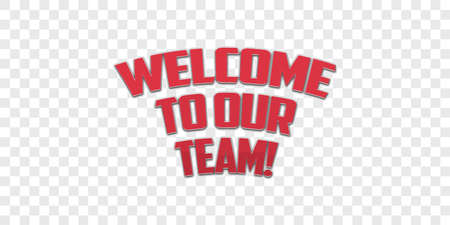 Welcome to our home, art decor, poster design isolated on white background. Wording design, lettering.のイラスト素材