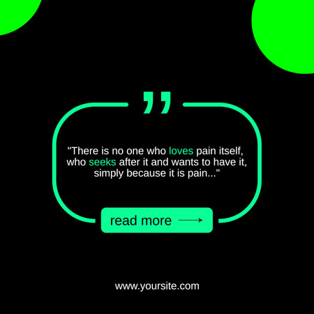 Loading bar with text on black background. Flat style vector illustration.Bubble testimonial banner, quote, infographic. Social media post template designs for quotes.のイラスト素材