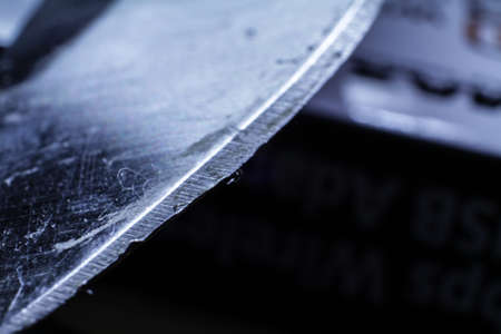 Well Used Knife's Edgeの写真素材