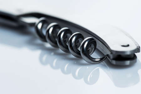 Multi purpose knife with corkscrewの写真素材