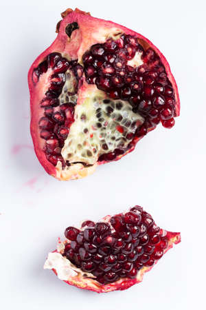 Close up of fresh pomegranateの写真素材