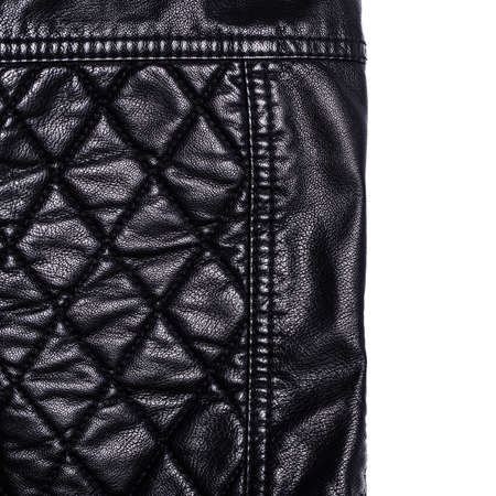 black leather rhombus backgroundの写真素材