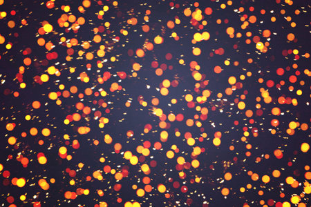 Background of abstract bokeh lights