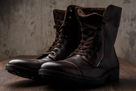 Sylish leather boots
