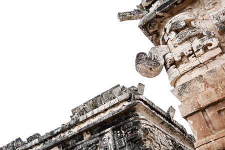 Ancient ruins at Chichen Itza in the Yucatan, Mexico