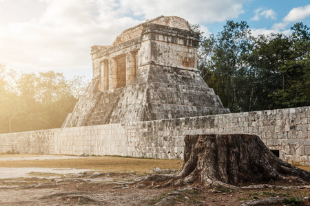 Ancient ruins at Chichen Itza in the Yucatan, Mexico