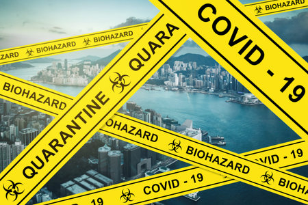 City on the quarantine during COVID-19 pandemic
