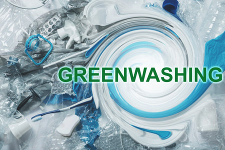 Concepts of ecology and earth pollution. Pile of different plastic waste