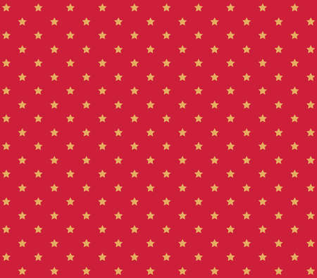 Christmas background. Vector red and yellow polka dot.のイラスト素材
