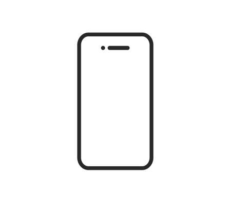 Mobile phone icon. Phone vector illustration.のイラスト素材