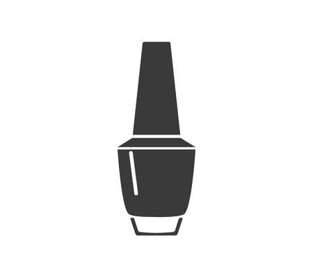 Nail polish icon. Nail polish vector illustration.のイラスト素材