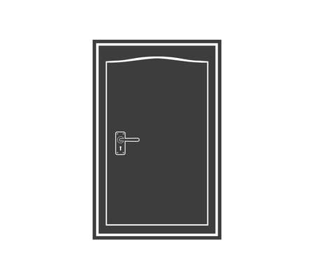 Door icon. House door icon.のイラスト素材