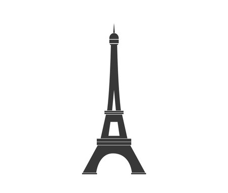 Eiffel tower icon. Vector illustration of eiffel tower.  Paris iconのイラスト素材