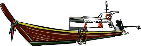 thaiboatのイラスト素材