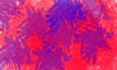 Gaussian blur background illustration design with assorted bright colorsの写真素材