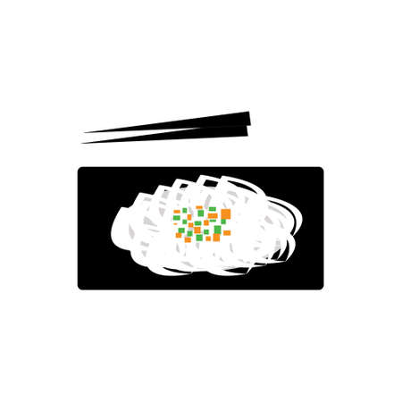 Vietnamese traditional food vector design with local tasteのイラスト素材