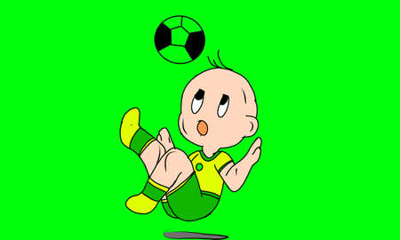 Illustration design with european cup themeの写真素材