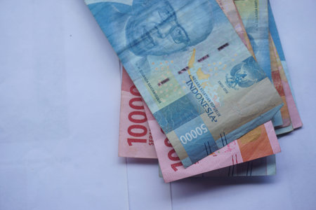 Stock photo of Indonesian rupiah, the official currency of Indonesia. world currency