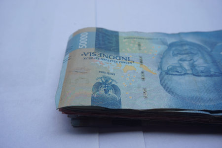 Stock photo of Indonesian rupiah, the official currency of Indonesia. world currency