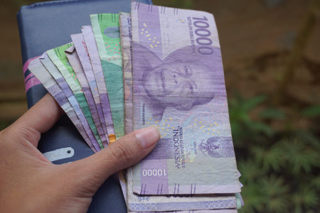 Stock photo of Indonesian rupiah, the official currency of Indonesia. world currency