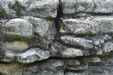 Close up low angle abstract object. suitable for background. perspective viewの写真素材