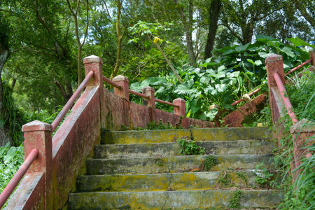 The Wadaslintang Reservoir Dam in Wonosobo, Indonesia.