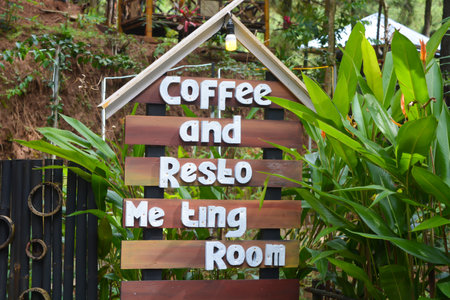 Landscape of the Wadaslintang Reservoir, one of the most popular tours in Wonosobo, Indonesiaの写真素材