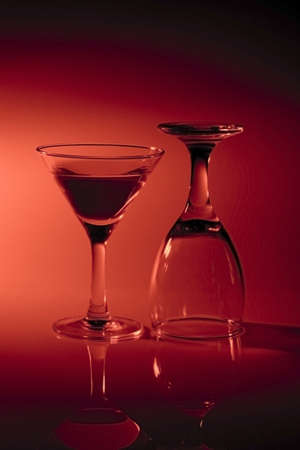 Two glassesの写真素材