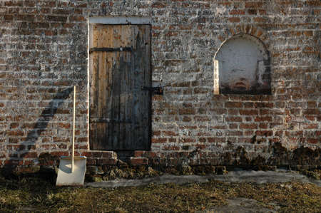 Entrance to the monasteryの写真素材