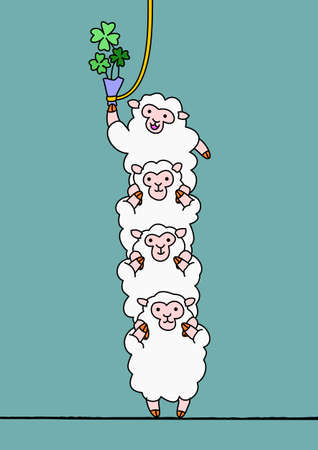 co-operationのイラスト素材