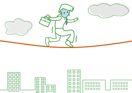 tightropeのイラスト素材