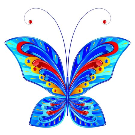 Fabulous butterfly のイラスト素材