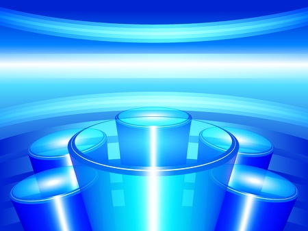 Abstract pedestalのイラスト素材