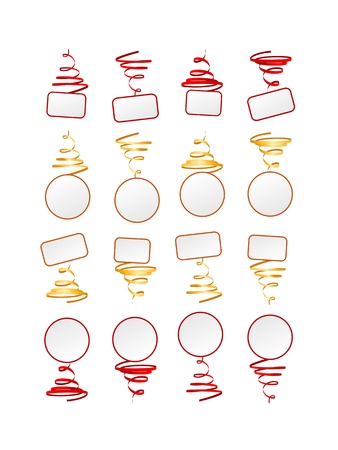 Collection of festive framesのイラスト素材
