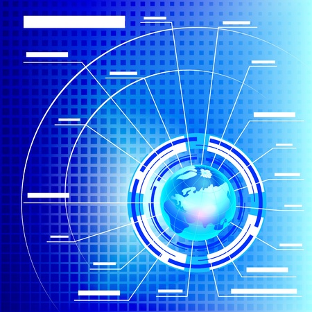 Abstract Earth backgroundのイラスト素材